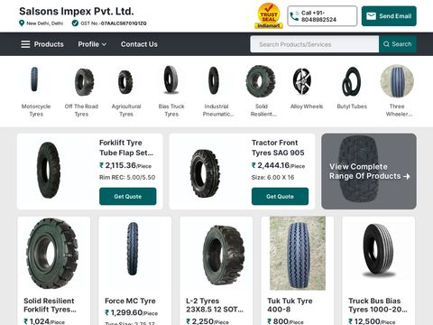 Salsons Automotive Tyres