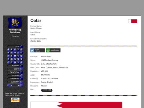 Qatar flags