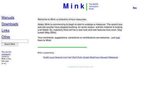 Mink - The MUCK Information Kiosk