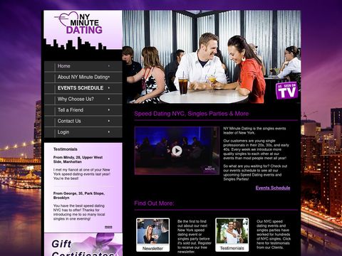 NY Minute Dating
