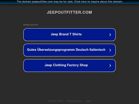 Jeep Outfitter