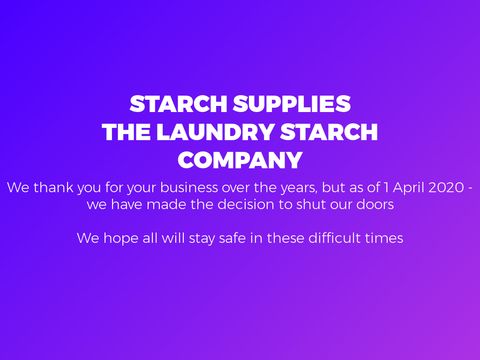 Starch Supplies