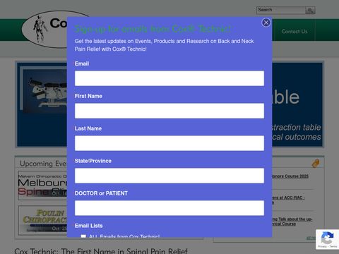 Cox Distraction Manipulation