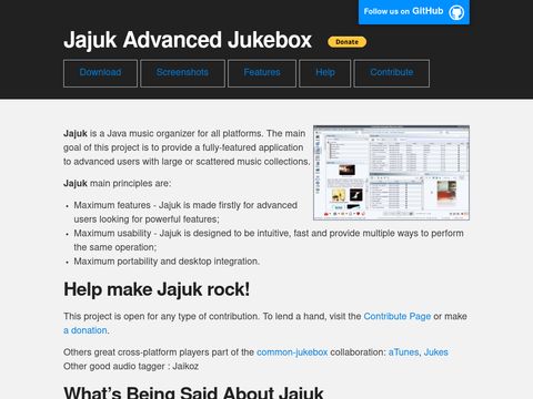 Jajuk Advanced Jukebox