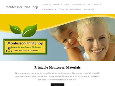 Montessori Print Shop