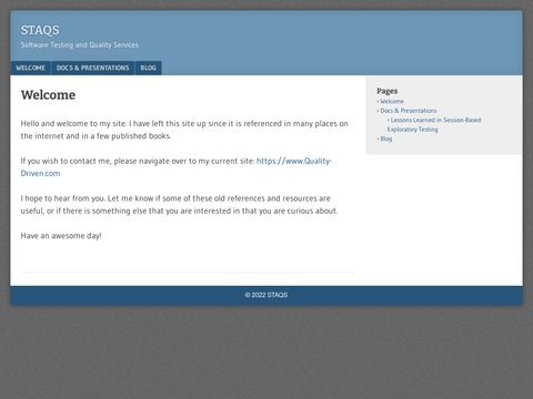STAQS - Software Testing and Quality Services