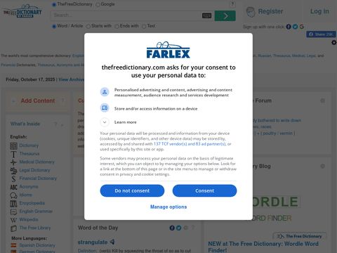 Farlex Free Dictionary