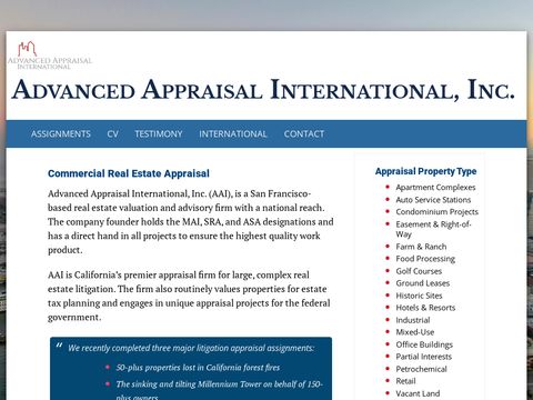 Advanced Appraisal International, Inc.