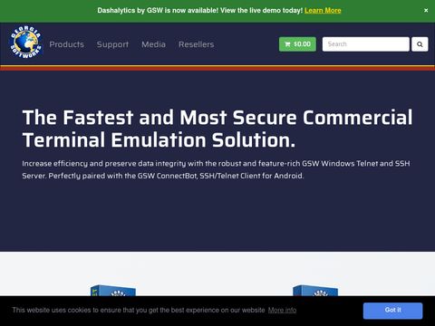 Georgia SoftWorks Telnet Server