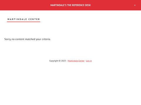 MartindaleCenter
