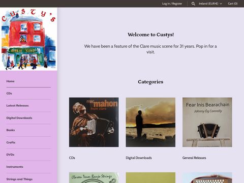 Custys Traditional Music Shop