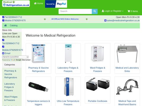 Medical Refrigeration