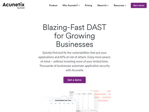 Acunetix Web Vulnerability Scanner