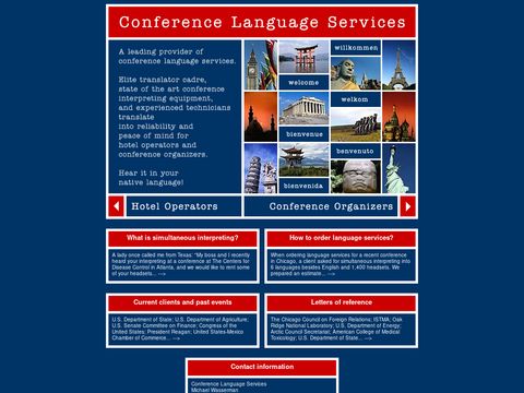 Conference Language Services
