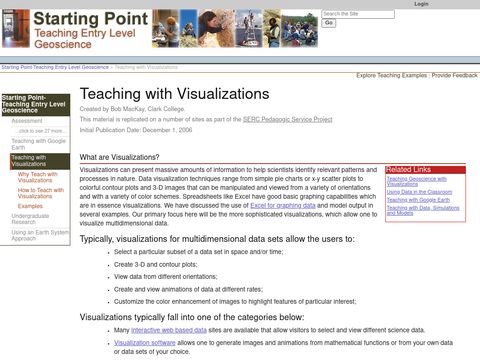 Teaching with Visualizations