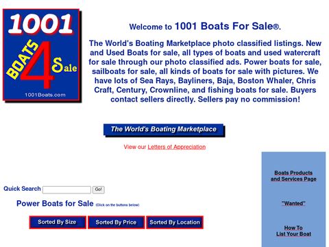 1001 Boats For Sale