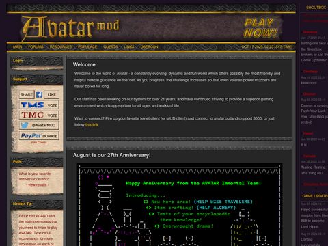 Avatar MUD