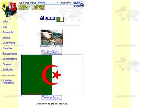 Theodora - Flag of Algeria