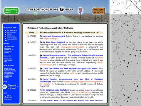 Astrology X-File Cabinet