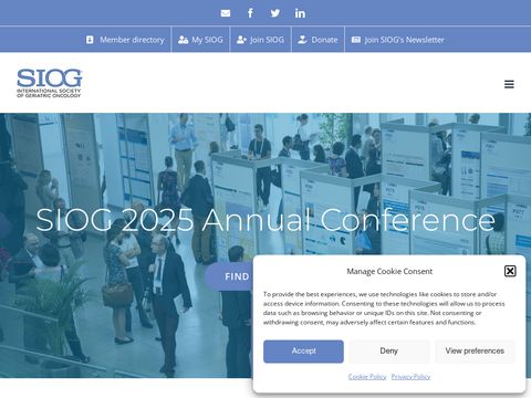 International Society of Geriatric Oncology