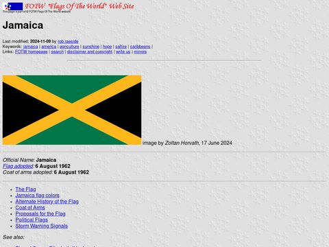 Flags of the World - Jamaica