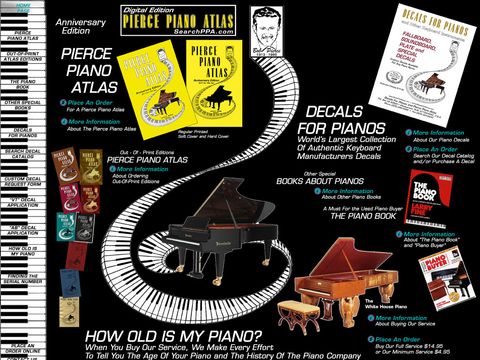 Pierce Piano Books and Services
