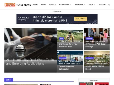 Hotel News Resource