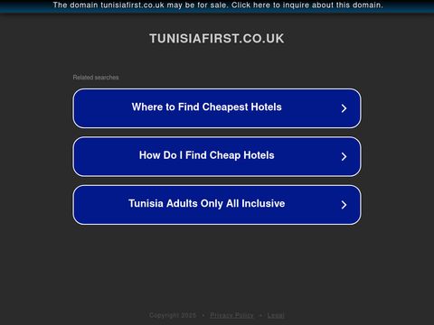 Tunisia First