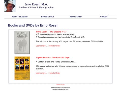 White Death - The Blizzard of 77