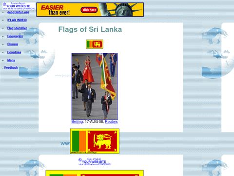 Flag of Sri Lanka