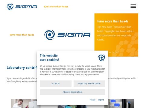 Sigma Laboratory Centrifuges