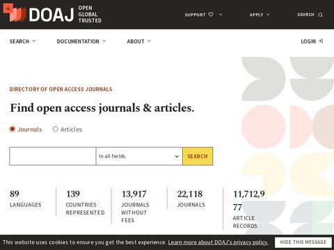 Directory of Open Access Journals