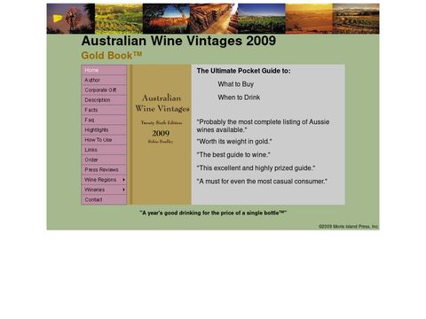 Australian Wine Vintages Gold Book