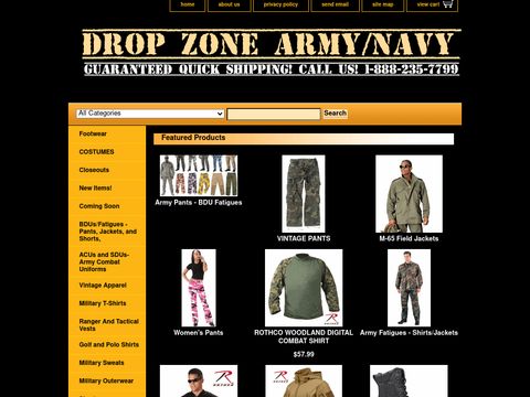 Drop Zone Army Navy