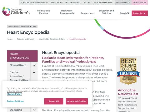 Heart Center Encyclopedia