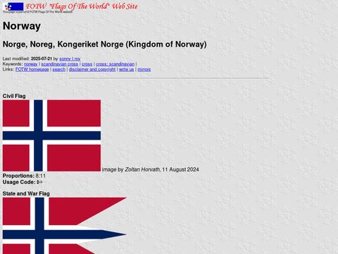 Flags of the World - Norway