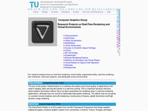 TU Vienna Virtual Environments group