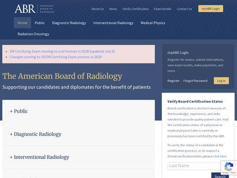 American Board of Radiology