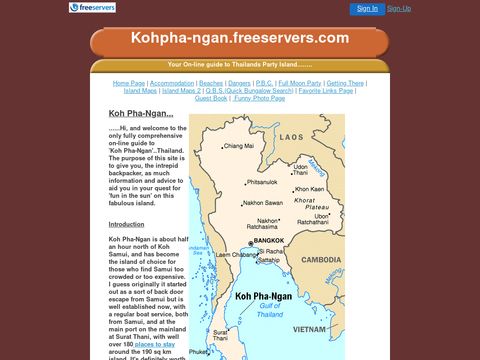 Koh Pha-Ngan Backpackers Guide