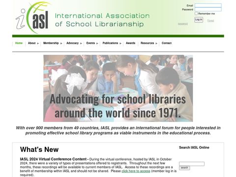 International Association of School Librarianship