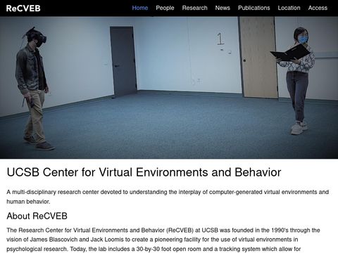 Research Center for Virtual Environments and Behavior
