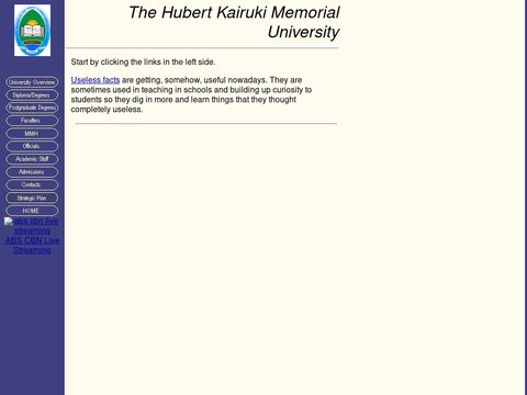 Hubert Kairuki Memorial University