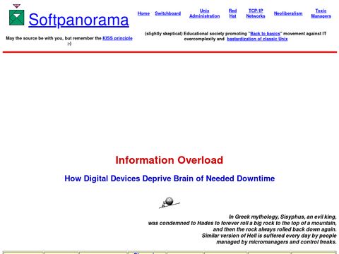 Information Overload Annotated Webliography