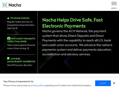 NACHA - The Electronic Payments Association