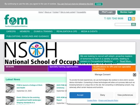 Faculty of Occupational Medicine