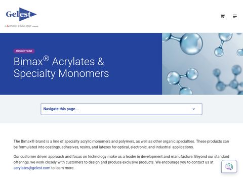 Bimax Specialty Monomers