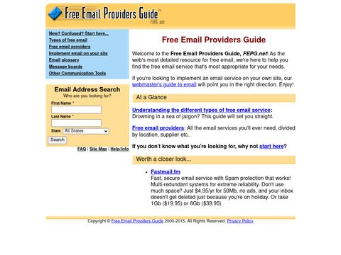 Free Email Providers Guide