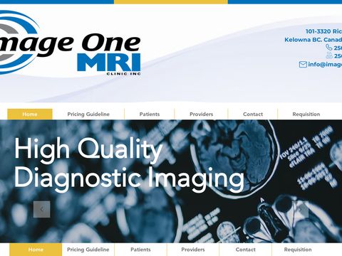 Image One MRI Clinic, Private MRI Clinic in Kelowna, British Columbia