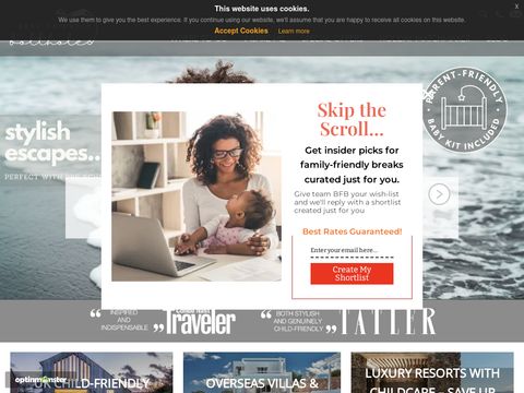 Baby-Friendly Boltholes - Stylish and luxurious Holidays for Families with pre-school children