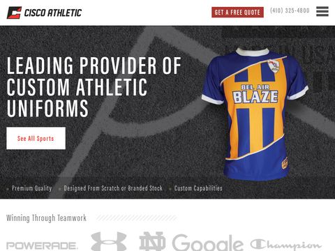 Cisco Athletic Uniforms